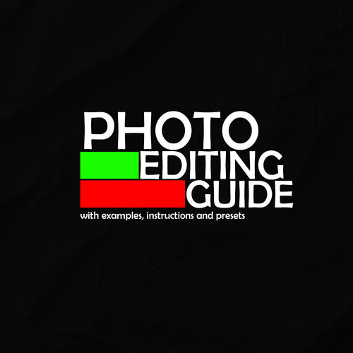 Photography Editing Guide + Video