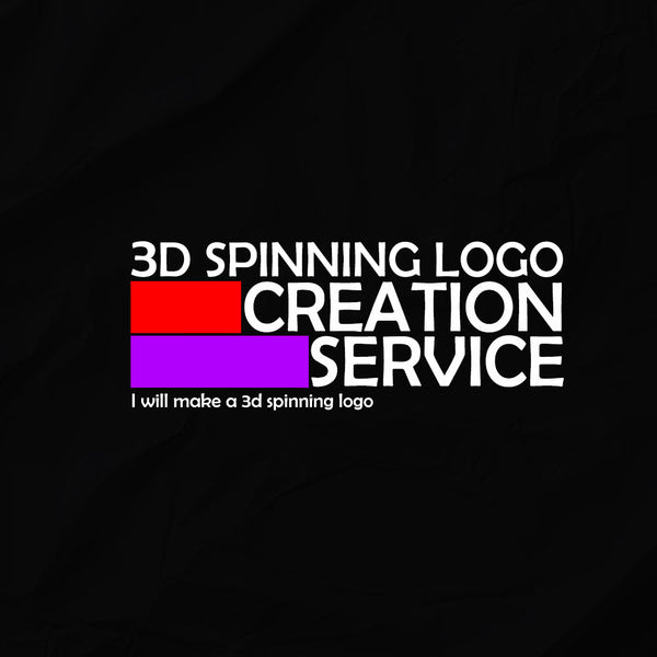 3D Spinning Logo Creation Service